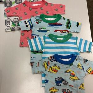 Lot of 5 Hanna Andersson Short Johns in pre owned, well loved condition